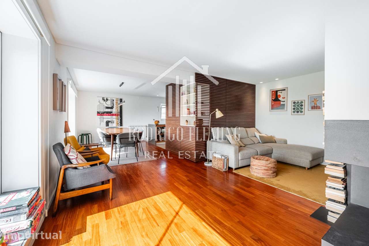 Moradia T4 com Jardim e Vista Mar - MIRAMAR - Grande imagem: 5/36