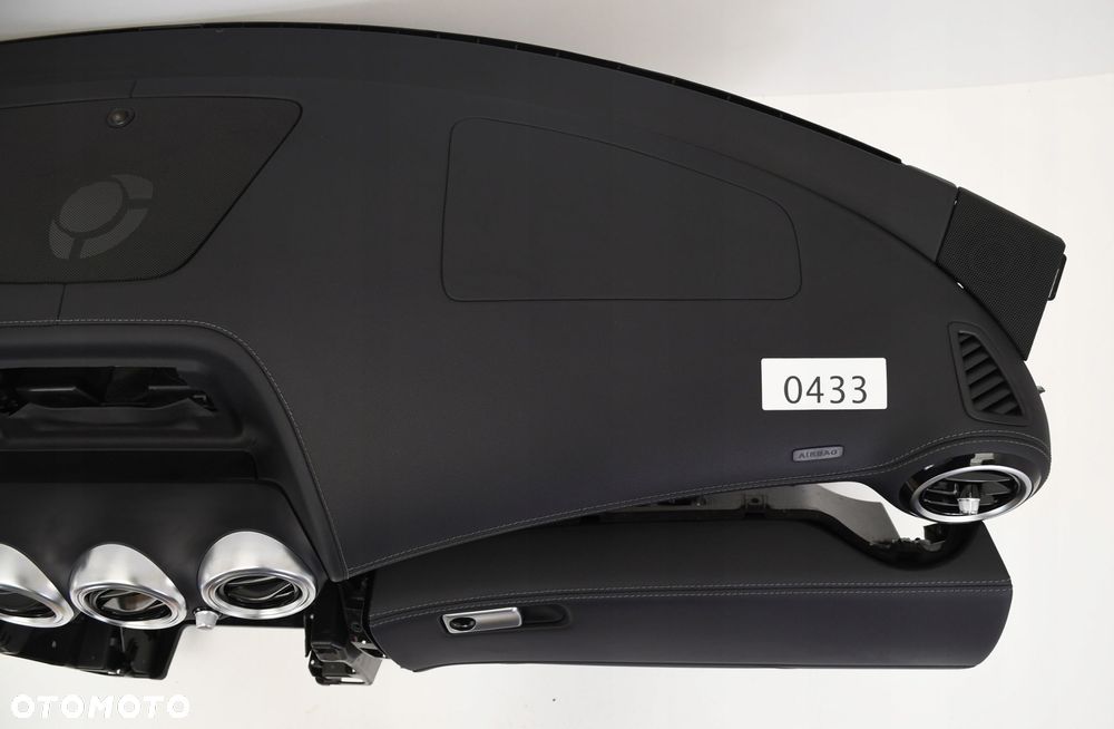 MERCEDES AMG GT W190 LIFT DESKA KONSOLA BIAŁA NIĆ - 10