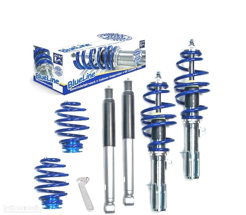 SUSPENSÃO REGULÁVEL COILOVER BLUE LINE OPEL CORSA C - 1