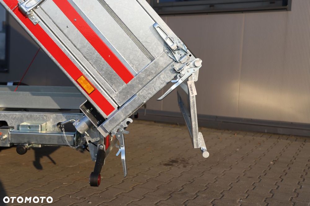 TEMARED /MARTZ TIPPER 4020/3 C S 3,5T 405x197x40 cm , DMC 3500 kg, 3 osie, Koła 195R13C, Burty stalowe - 22