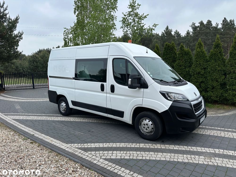 Peugeot Boxer Doka Brygadowka 7 os. L2H2 137000km! - 13