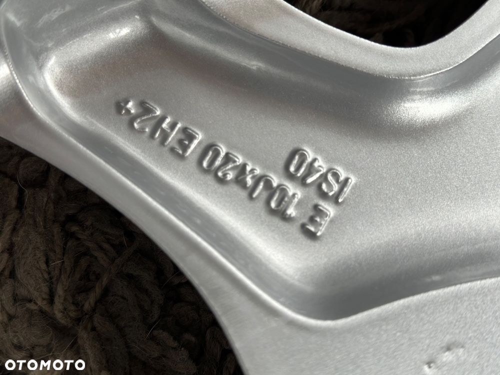 Oryginalne felgi 20 BMW 5x120 X5 E70 E53 F15 X6 E71 F16 F01 E65 Styling 214 SUV 10j ET40 11j ET37 M pakiet 74.1mm srebrne alufelgi - 17