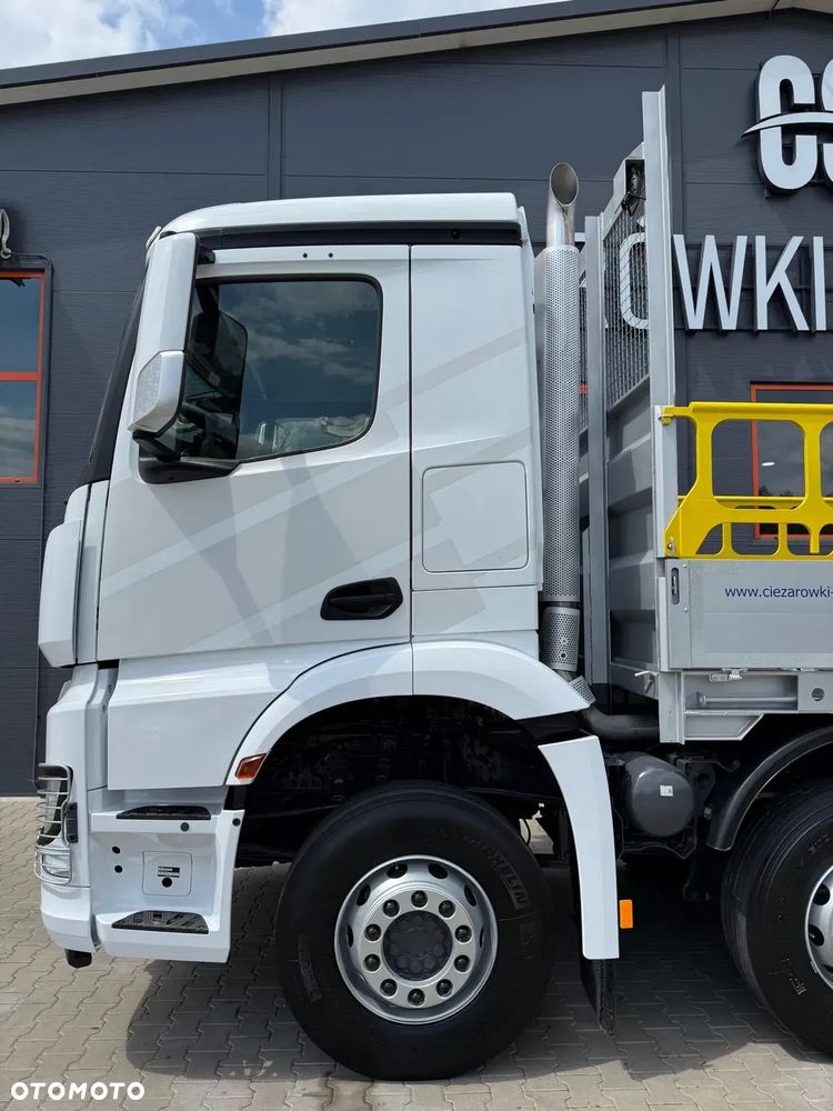 Mercedes-Benz Arocs Actros 3236 // E6 // 8x4 // Palfinger PK48002 z radiem // energetyka budowlanka skrzynia kran crane żuraw dzwig - 29