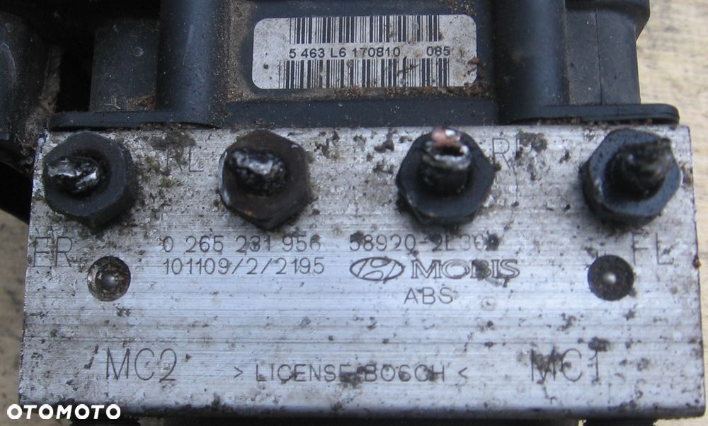 sterownik pompa ABS HYUNDAI I30 0265231956 - 3