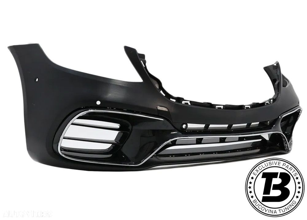 Pachet Exterior compatibil cu Mercedes S Class W222 S63 Design - 3