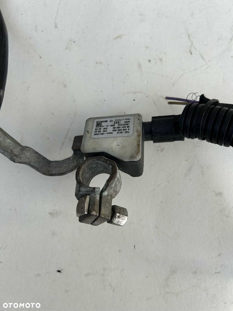 Bezpiecznik kabel klema minusowa Citroen 96644.48980  968477.2180 - 4