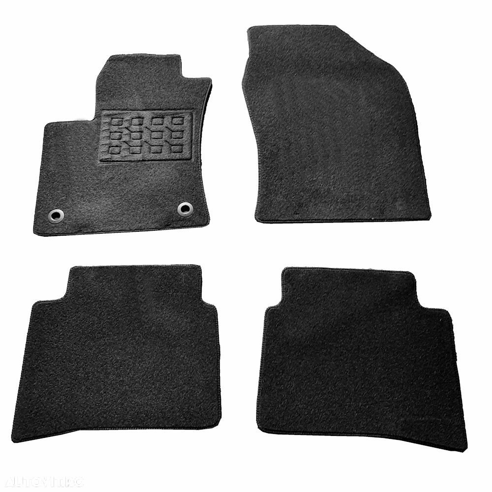 Covorase mocheta Toyota Prius 4 Xw 50 2015-> prezent, Negre, set de 4 bucati - 1