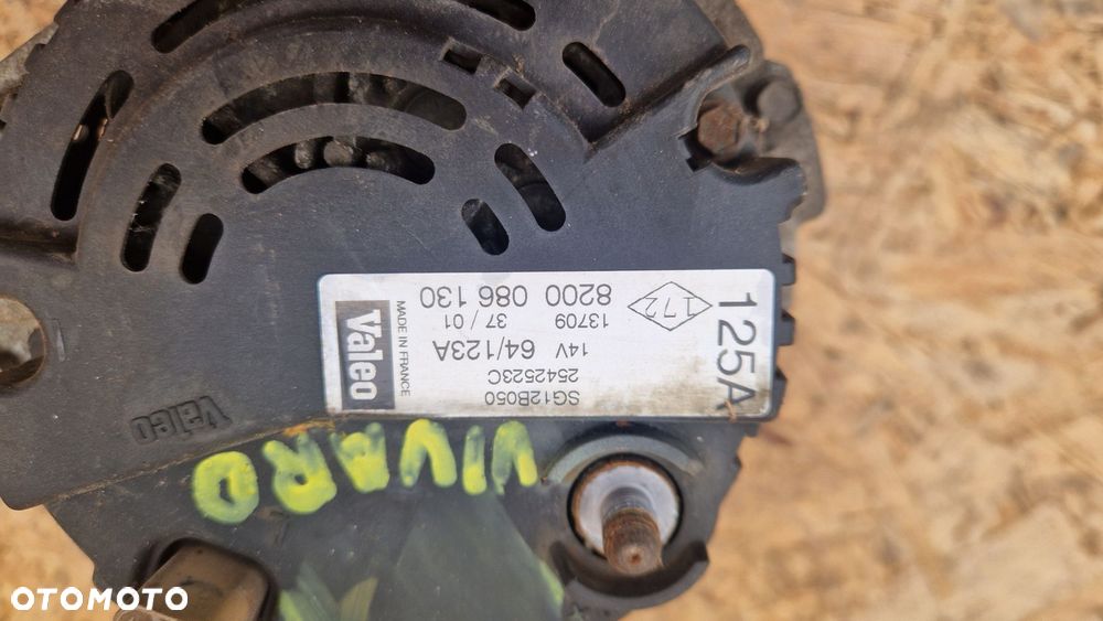 OPEL VIVARO ALTERNATOR ORYGINALNY EUROPA 9670899580 - 4