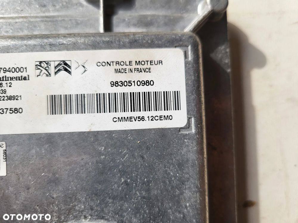 Sterownik komputer silnika Citroen C3 III 1.2 B - 3