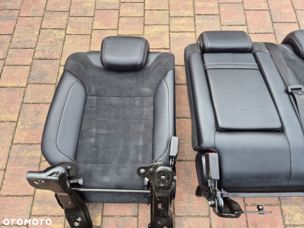 kanapa tyl tylna komplet mercedes ml w166 - 4