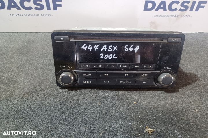 Radio cd 8701A495 Mitsubishi ASX 1 [facelift] [2012 - 2016] Crossover - 1
