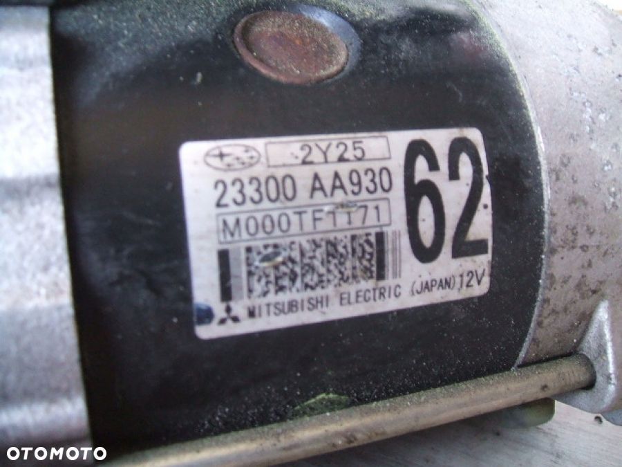 SUBARU XV II 1.6 ROZRUSZNIK STARTER 23300AA930 - 4
