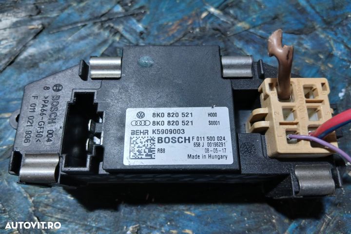Rezistenta trepte aeroterma 8K0820521 8K0820521 Audi A4 B8/8K [faceli - 1