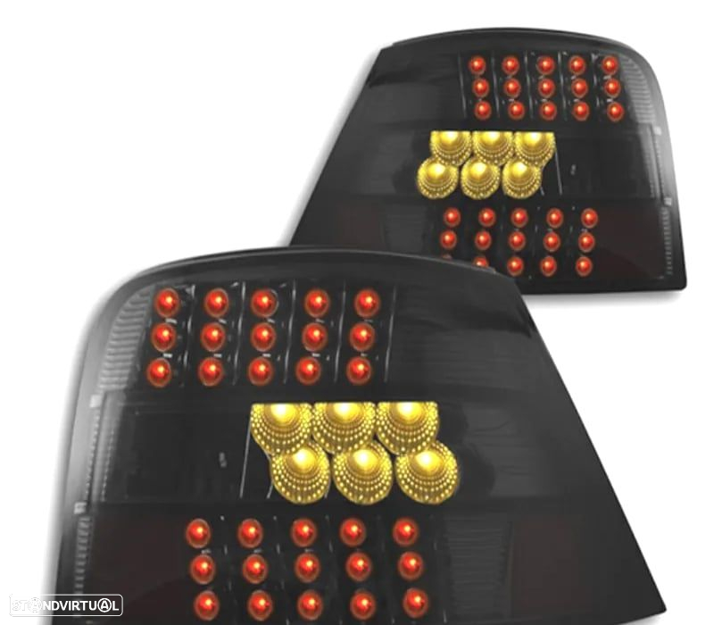 FAROLINS LED PARA VOLKSWAGEN VW GOLF 4 MK IV 97-03 ESCURECIDOS - 2