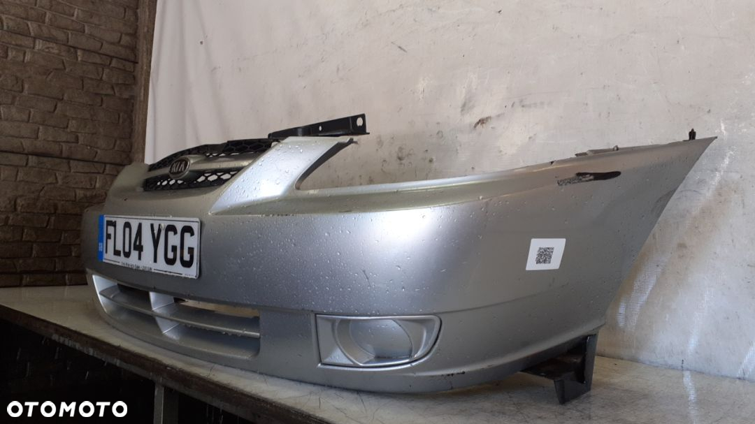 * ZDERZAK PRZÓD PRZEDNI DO KIA RIO 1 MK1 I S3 SREBRNY USZKODZONY ! - 2