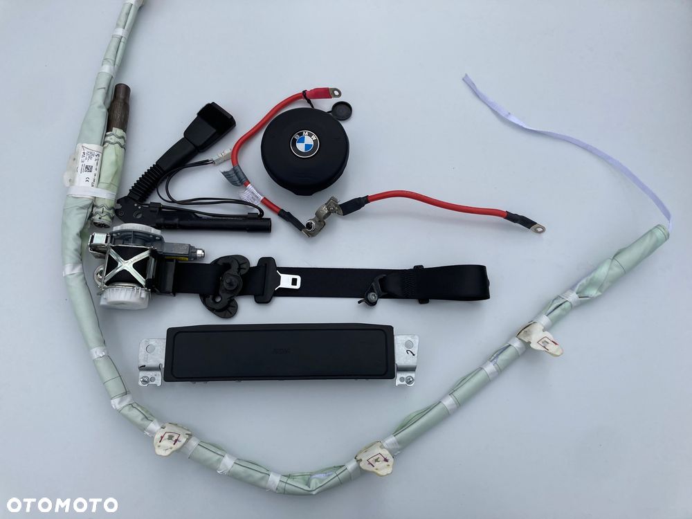BMW 7 G11 G12 5 G30 G31 G32 3 G20 G21 DESKA KONSOLA PODUSZKI AIRBAG PASY PAS SKÓRA - 9
