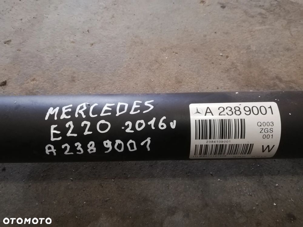 WAŁ NAPĘDOWY MERCEDES-BENZ E COUPE (C238) A2389001 - 2