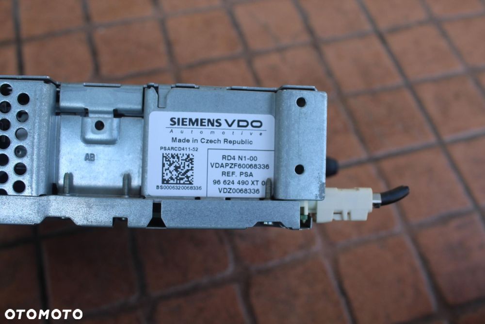 RADIO CITROEN C3 I 96624490XT - 4