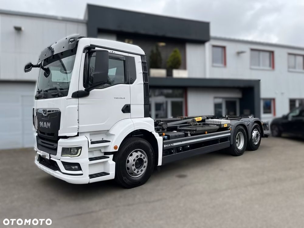 MAN TGS 26.470 6x2-4BL HYVA HAKOWIEC 20-60-S | LIFT OŚ SKRĘTNA | EURO 6 | 189 303km - 5