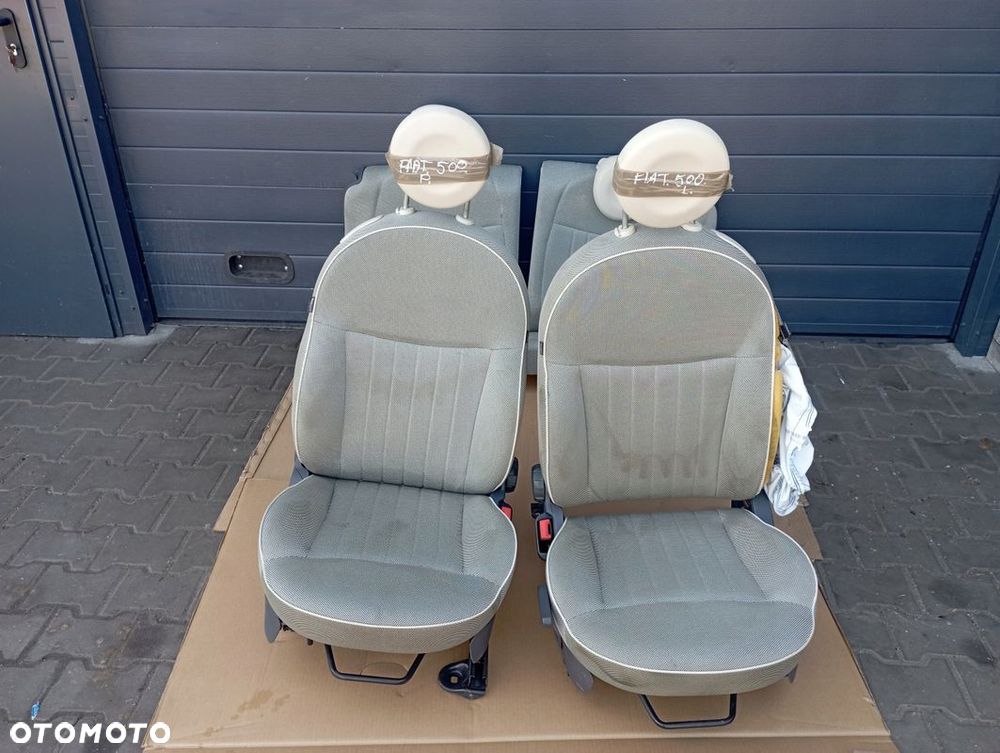 FIAT 500 FOTELE KANAPA KOMPLET EUROPA - 1