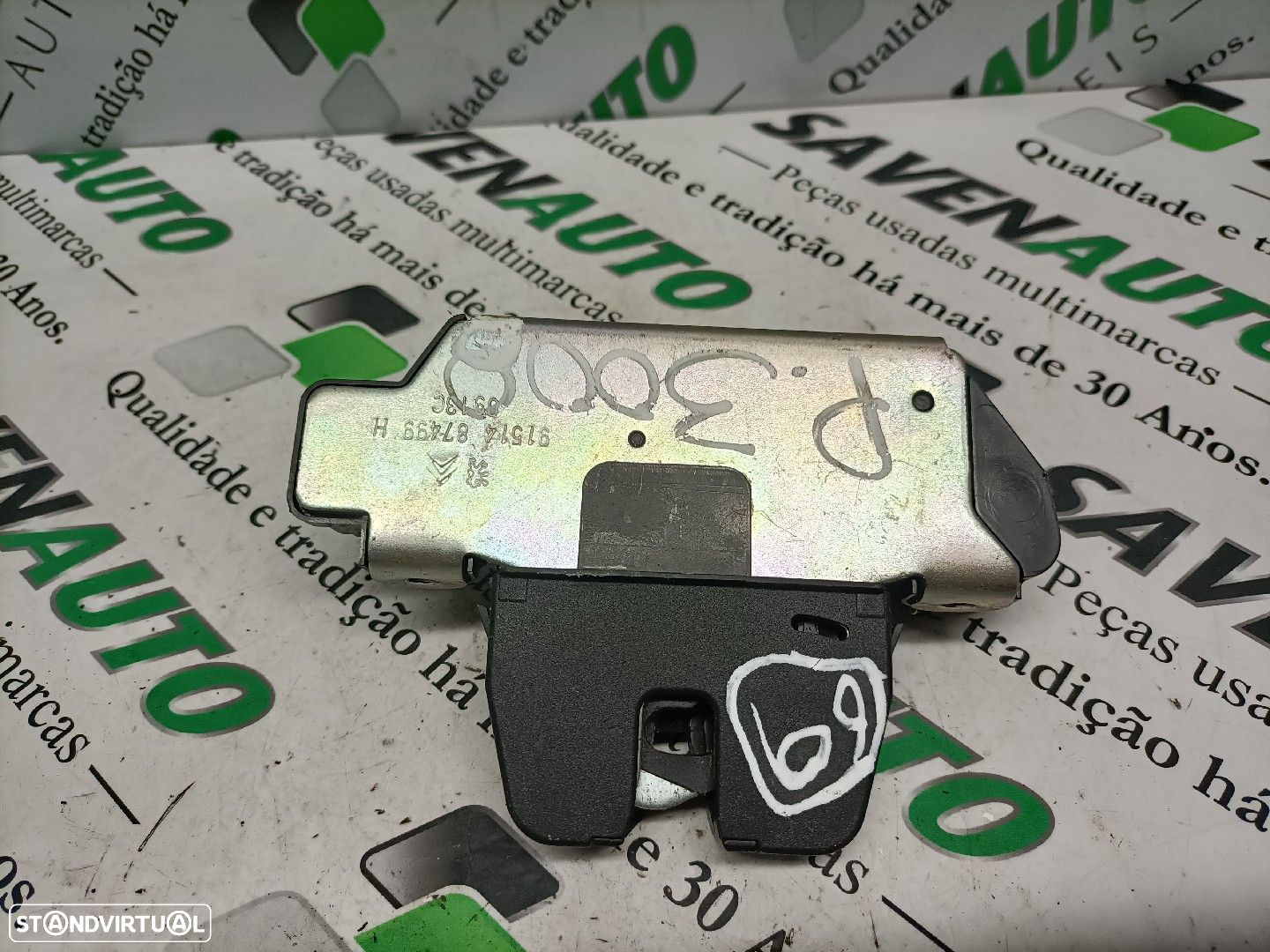 Fecho / Fechadura Mala Peugeot 3008 Veículo Multiuso (0U_) - 1