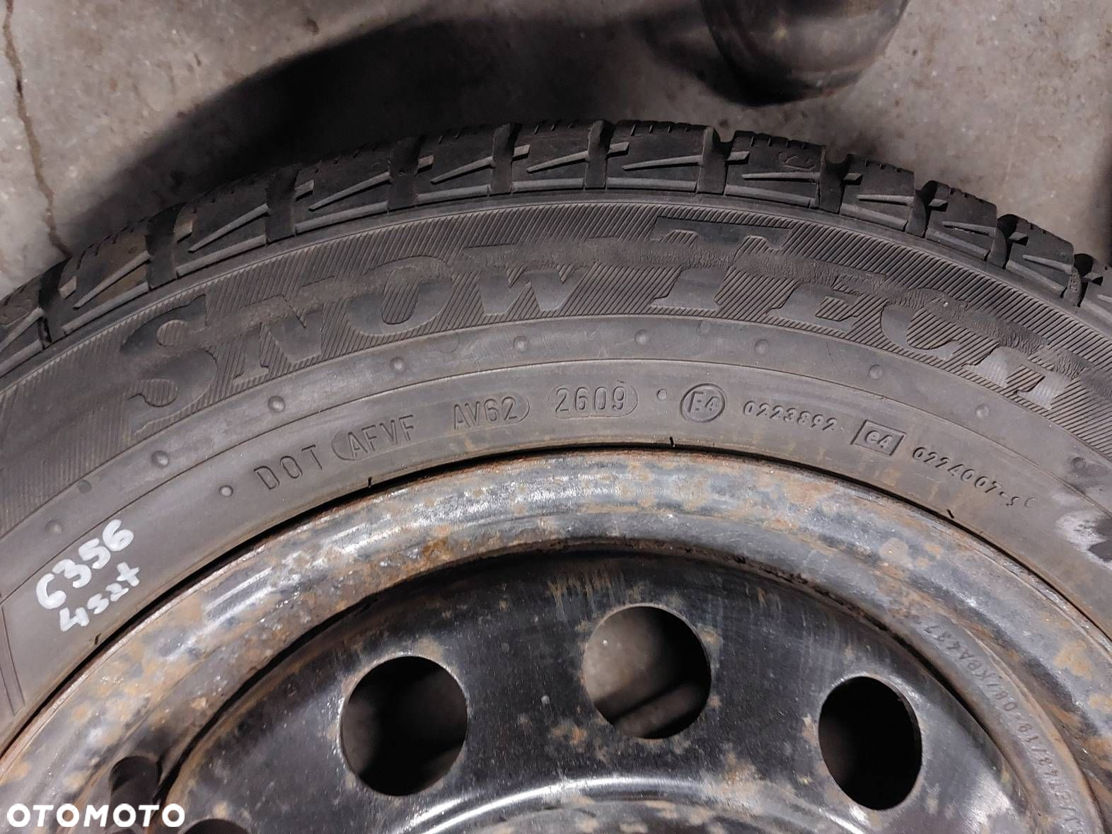 FELGI STALOWE 4 SZT 4x114,3 6Jx15 ET43 FI67,1 VOLVO S40 V40 - 9