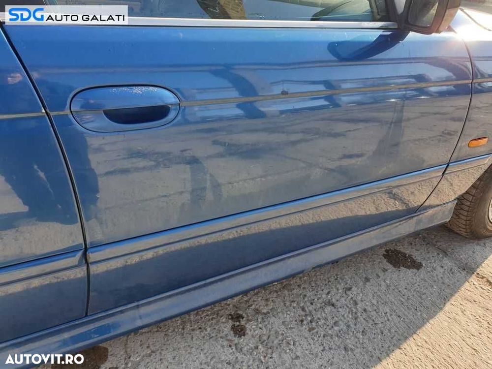 Usa Usi Portiera Portiere Dreapta Fata Dezechipata BMW Seria 5 E39 1995 - 2003 Culoare 364 Topasblau - 3