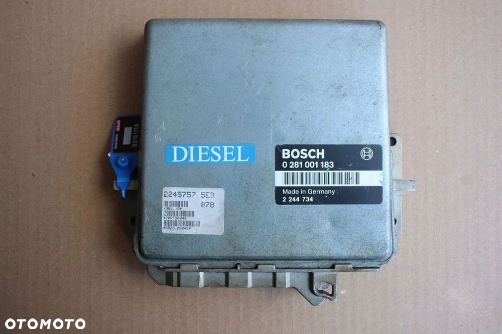 Komputer sterownik silnika BMW e34 2.5 TDS 143KM 0281001183 2244734 - 1