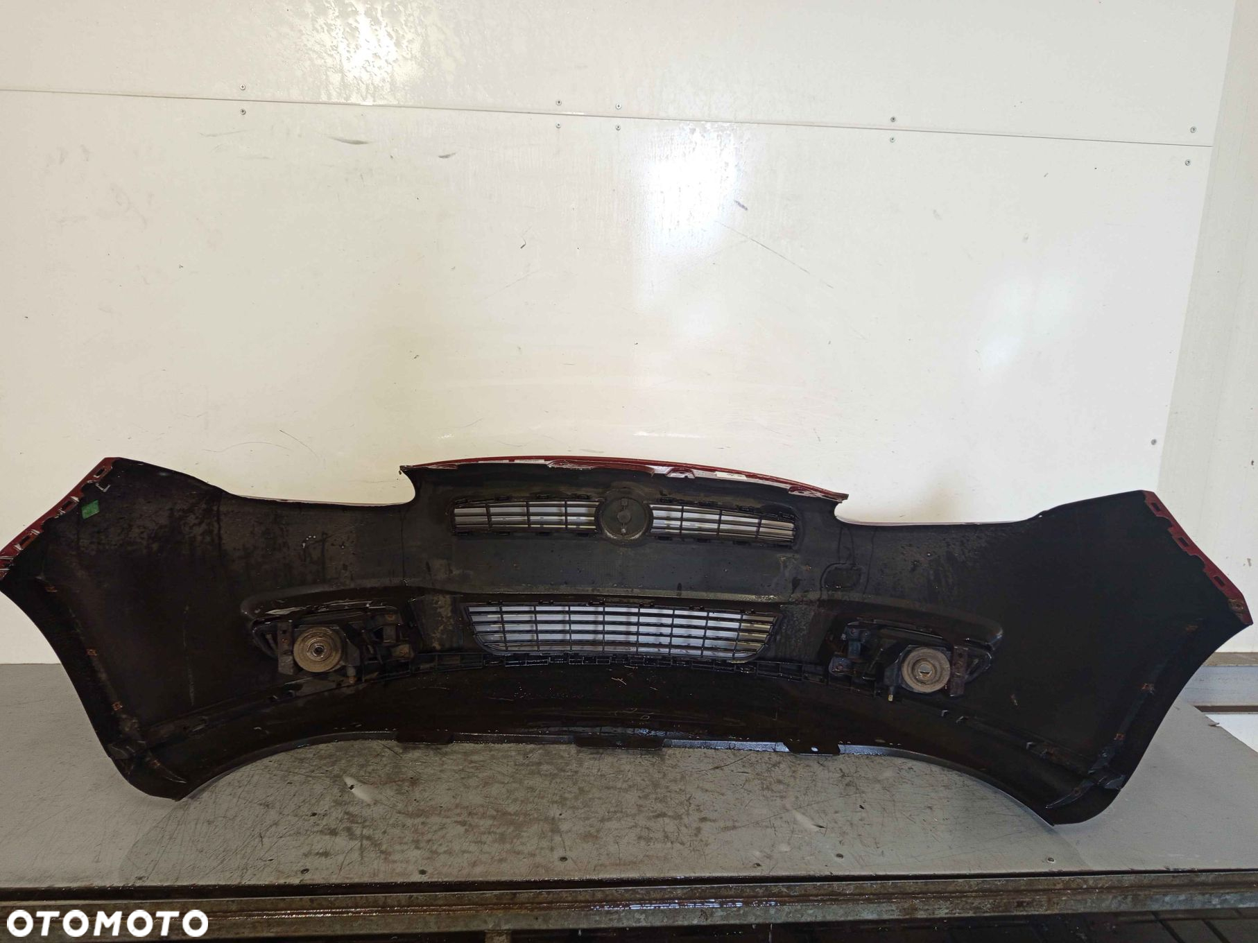 + ZDERZAK PRZÓD PRZEDNI DO FIAT BRAVO II 2 HB 106/B BORDO BORDOWY HALOGENY - 5