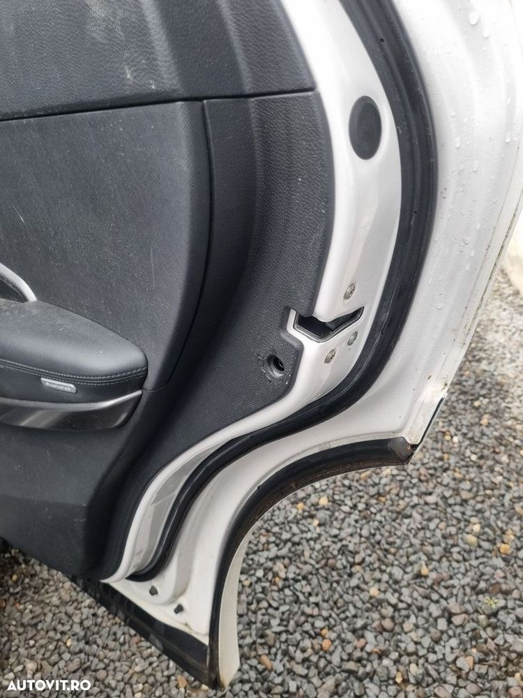 Usa Dreapta Spate Hyundai Santa Fe 3 2012 - 2016 SUV 4 Usi Creamy White NCW (1351) - 3