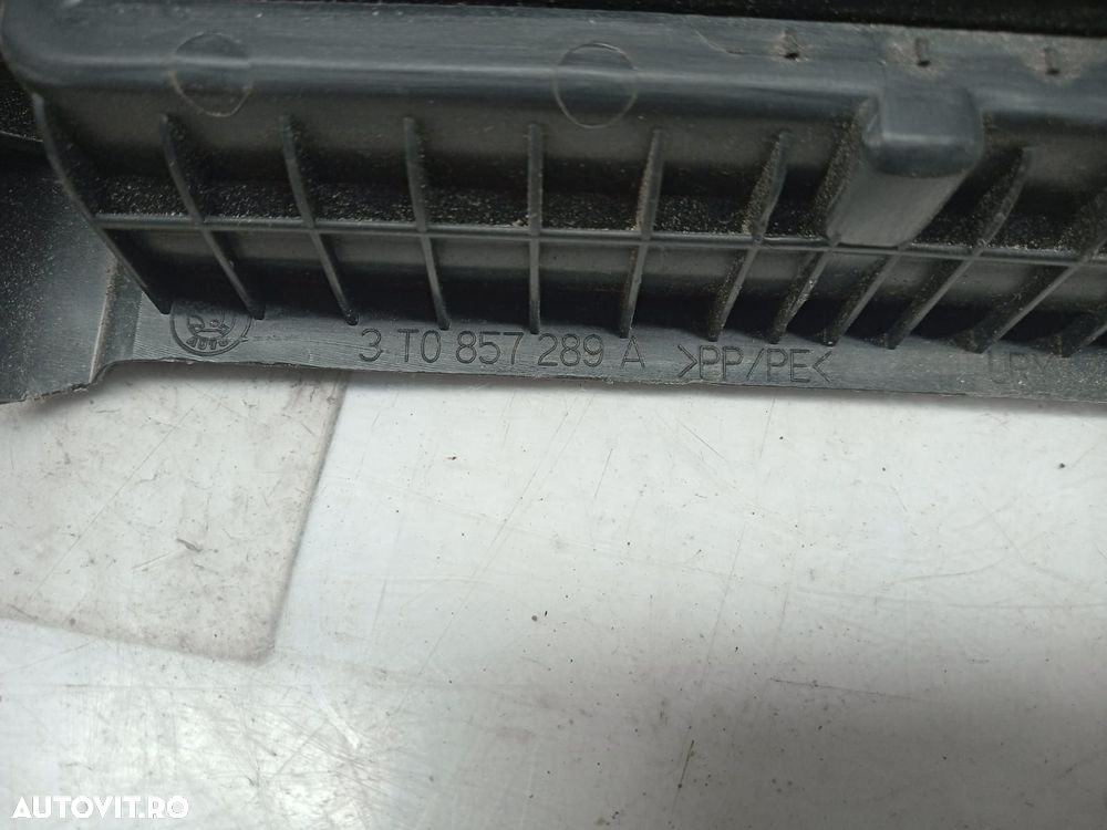 Scrumiera consola centrala 3t0857289a Skoda Superb 2 [2008 - 2013] - 3