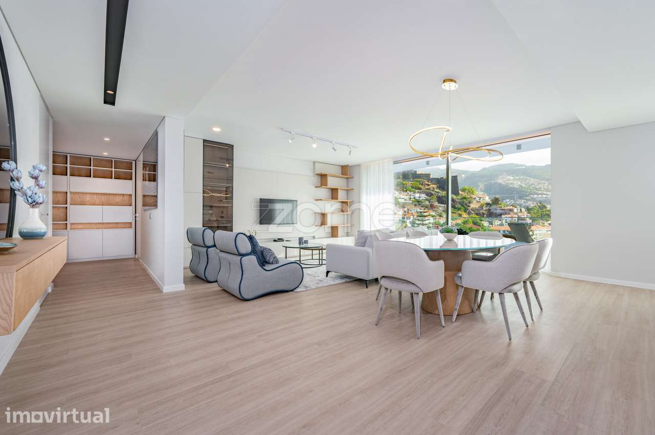 Apartamento T2, "fração M" de luxo para arrendamento no Funchal - Grande imagem: 3/37