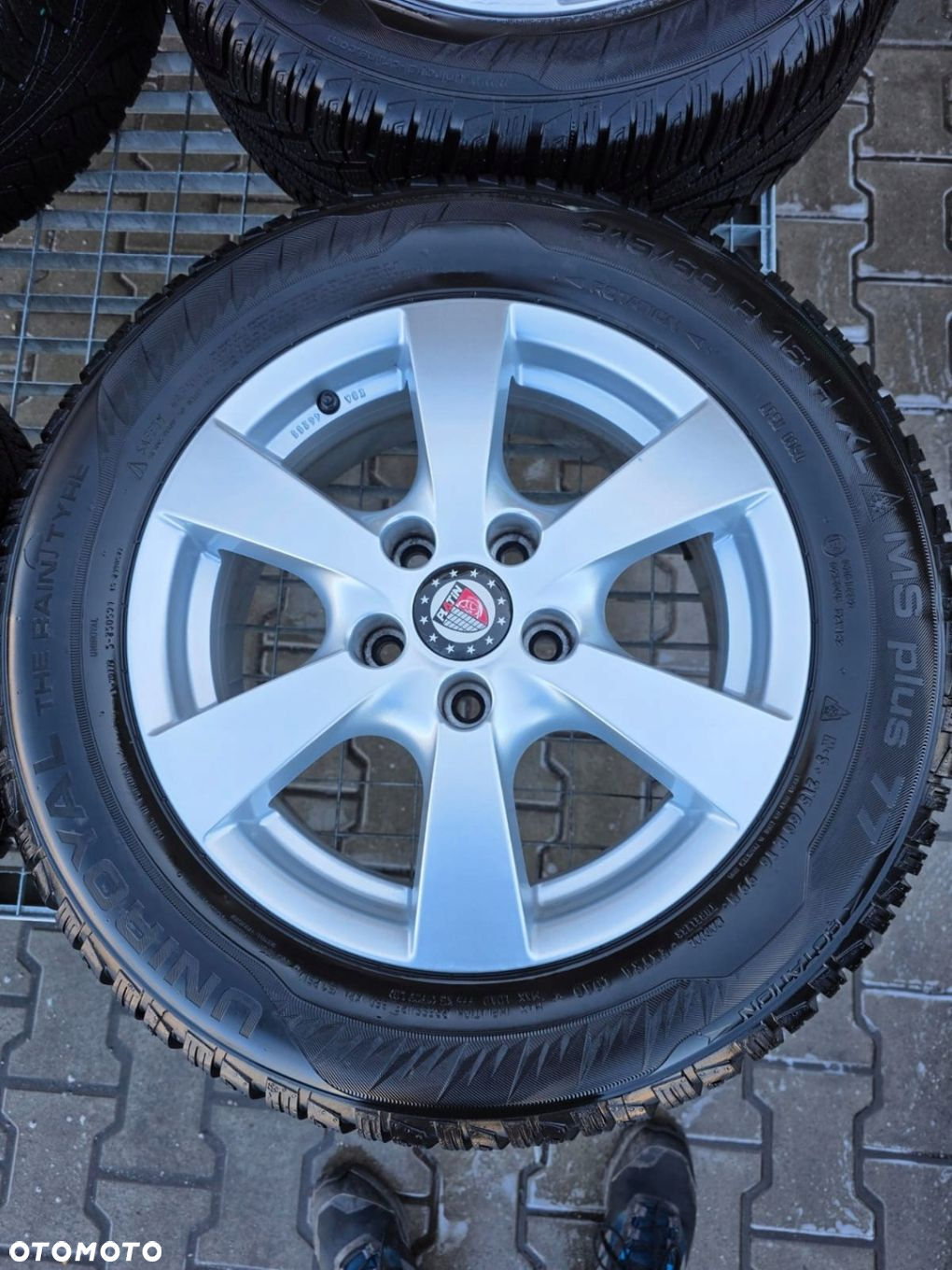 OPEL ASTRA J ZAFIRA C 5X115 FELGI ALUMINIOWE R16 OPONY 6215/60 - 4