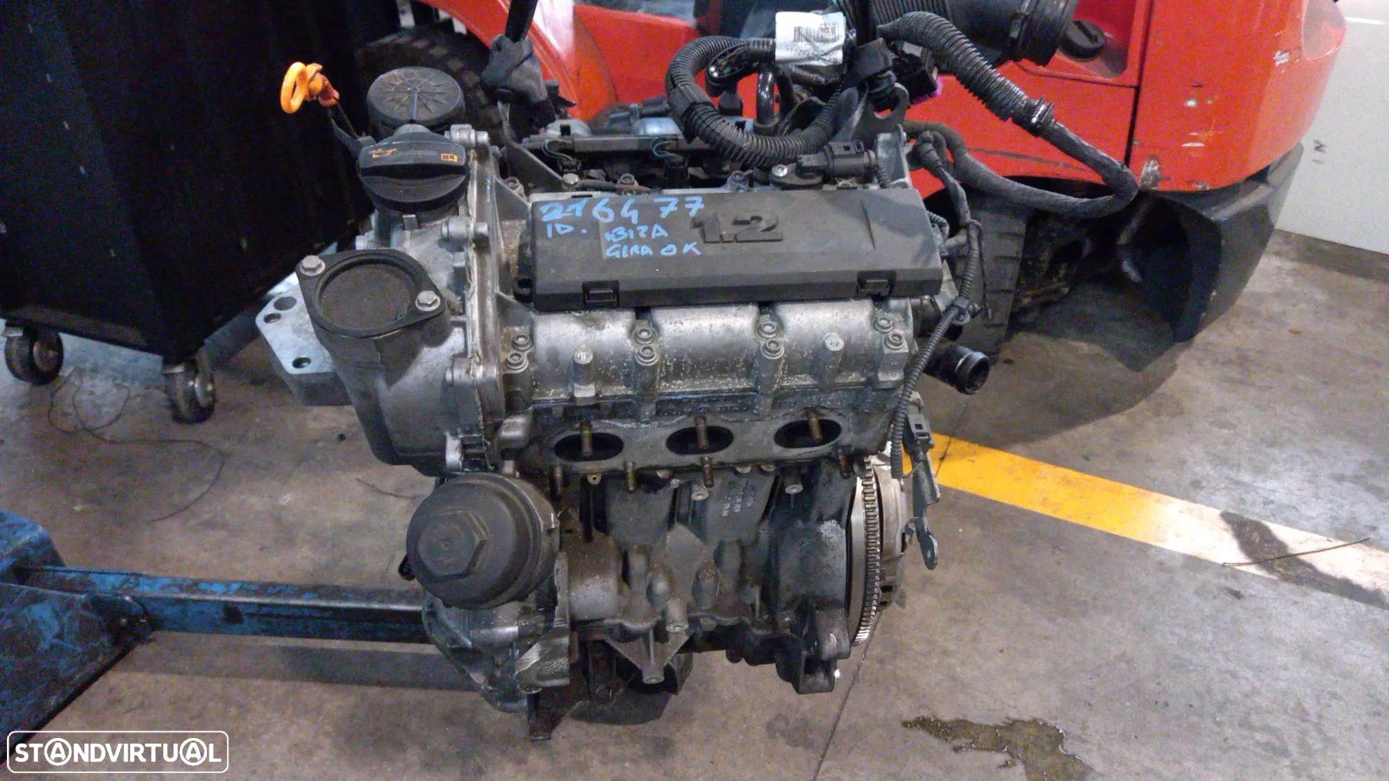 Motor CGPA Seat Skoda VW 1.2 12v - 1
