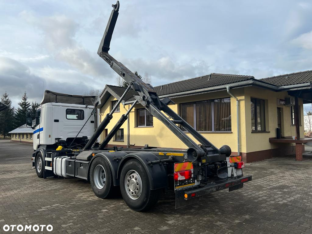 Scania R440 hakowiec, 6x2, MEILLER, pilot, 490 t.km.! - 4