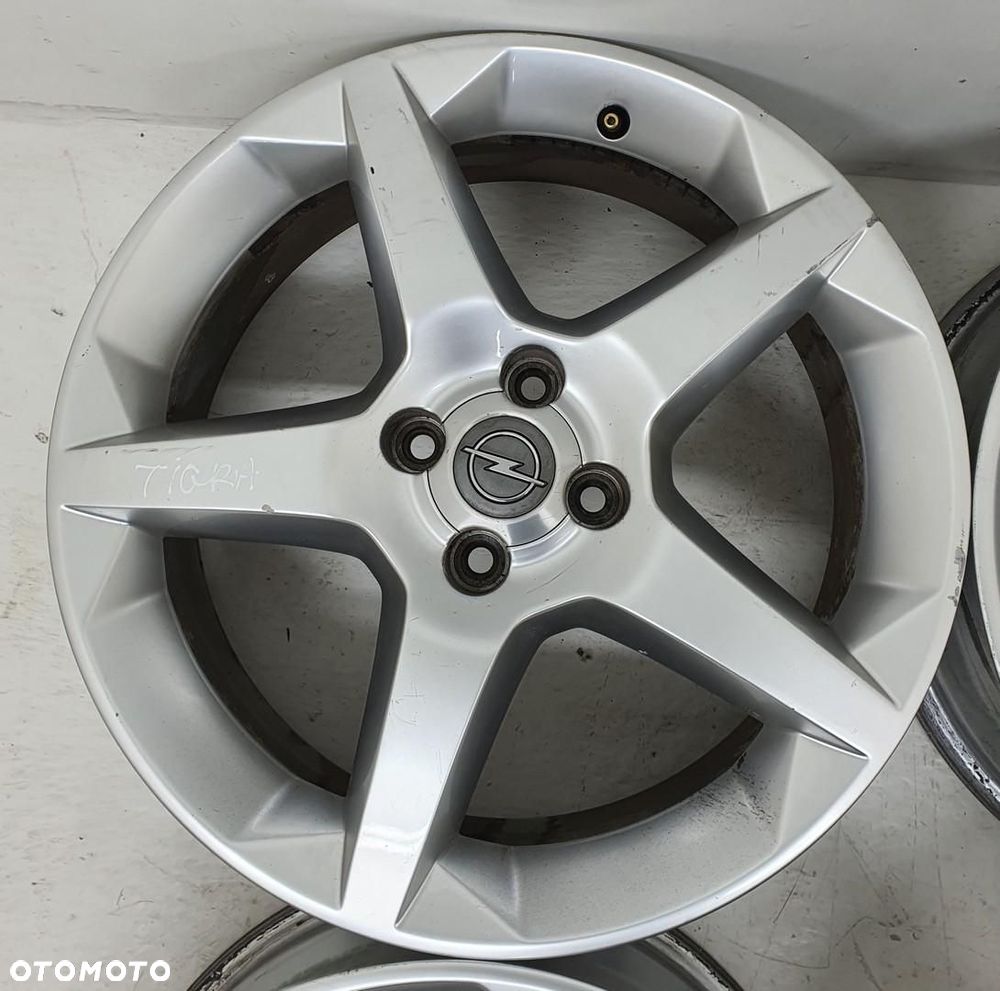 FELGI ALUMINIOWE 17 6.5J ET 41 4x100 OPEL TIGRA B 13189913 - 5
