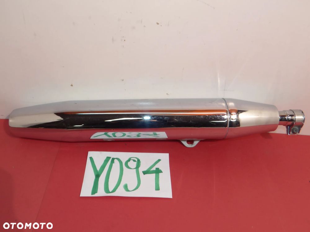 Y094  YAMAHA XVS V-STAR 650 TŁUMIK WYDECH YAM5BN-2 TŁUMIK W BARDZO DOBRYM STANIE