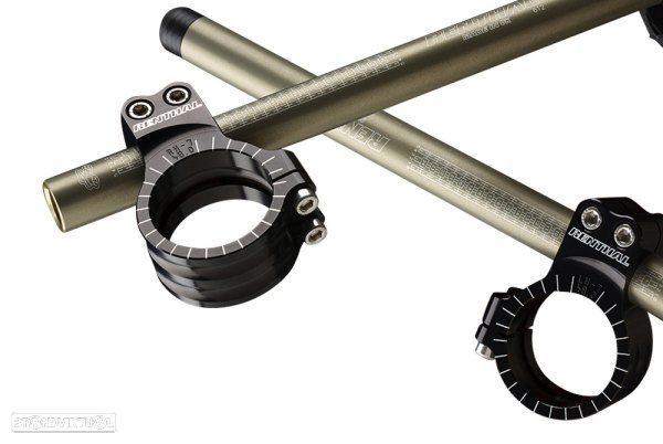 avanços guiador renthal 50mm cl100 - 1