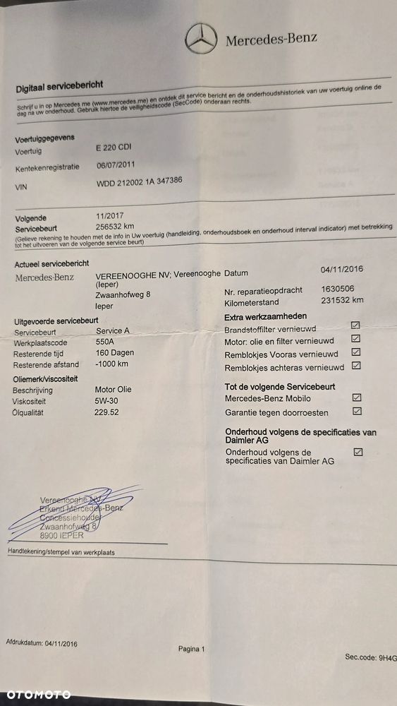 Mercedes-Benz Klasa E - 18