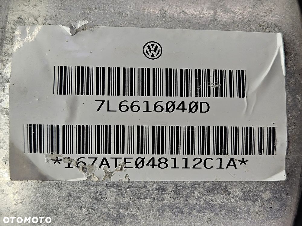 VW TOUAREG 7L 03-09R MIECH AMORTYZATOR PNEUMATYCZNY PRAWY PRZOD 7L6616040D 7L6616040 D - 4