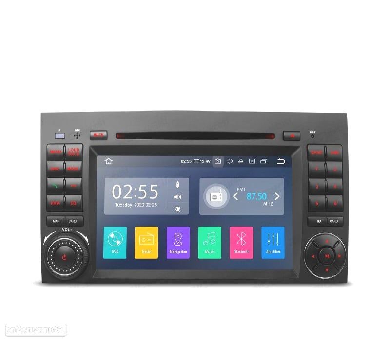AUTO RADIO GPS ANDROID 10 16GB PARA MERCEDES A 04-12 B 05-11 VITO VIANO 06-14 SPRINTER 06-12 - 1