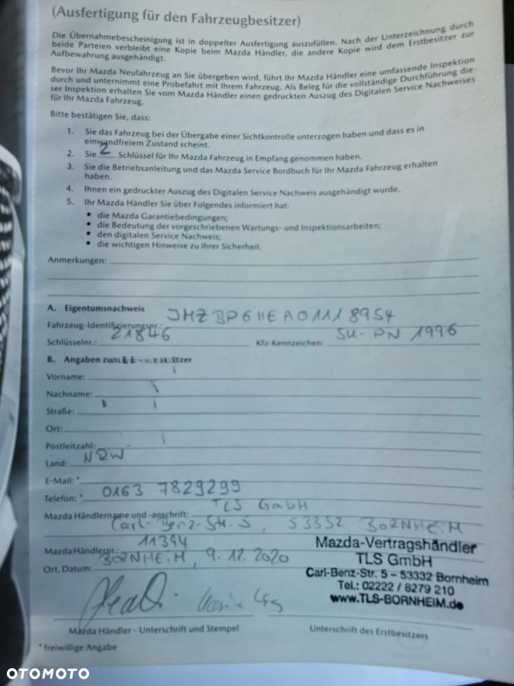 Mazda 3 SKYACTIV-G 2.0 M-Hybrid DRIVE SELECTION - 37