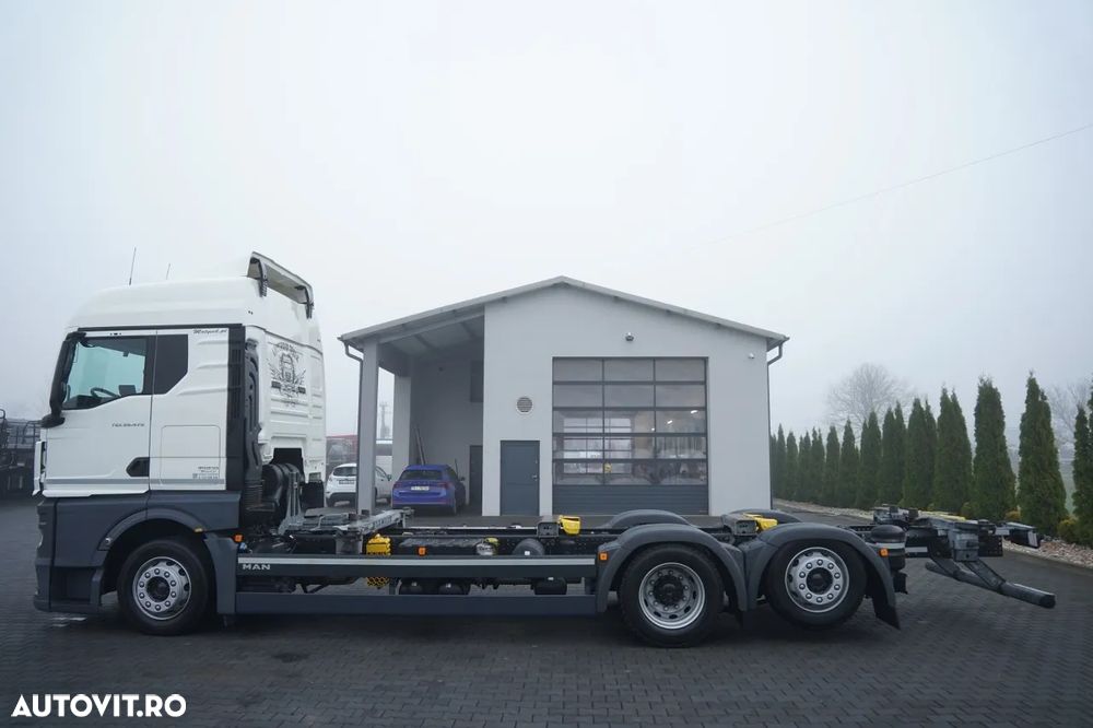 MAN TGX 26.470 / BDF / 6X2 / Suprastructură SDG HV 100/120 / Axă liftabilă / Pentru transport containere / - 22