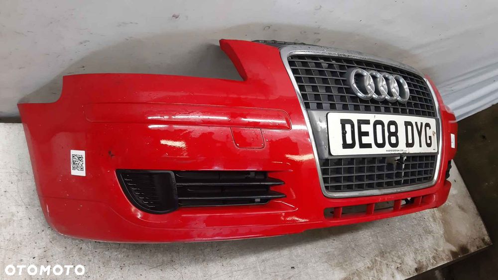 } ZDERZAK PRZÓD PRZEDNI AUDI A3 8P LIFT FL LY3J CZERWONY - 4