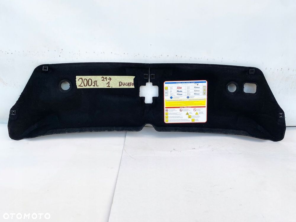 DUCATO BOXER JUMPER LIFT 21-WYGŁUSZENIE MASKI ORYGINALNE - 1