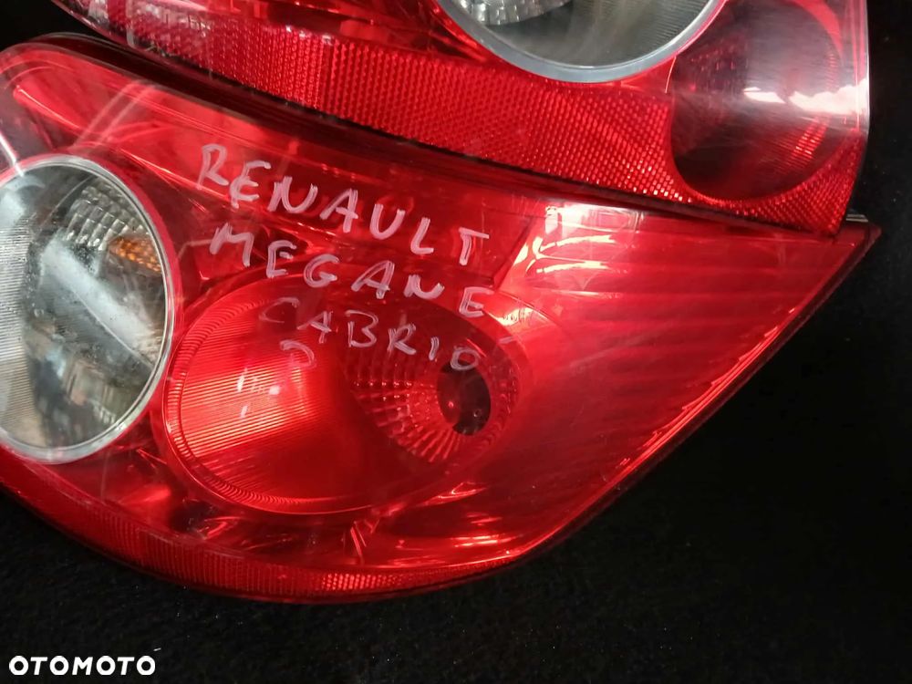Renault Megane II Cabrio lampa tylna lewa, prawa - 6
