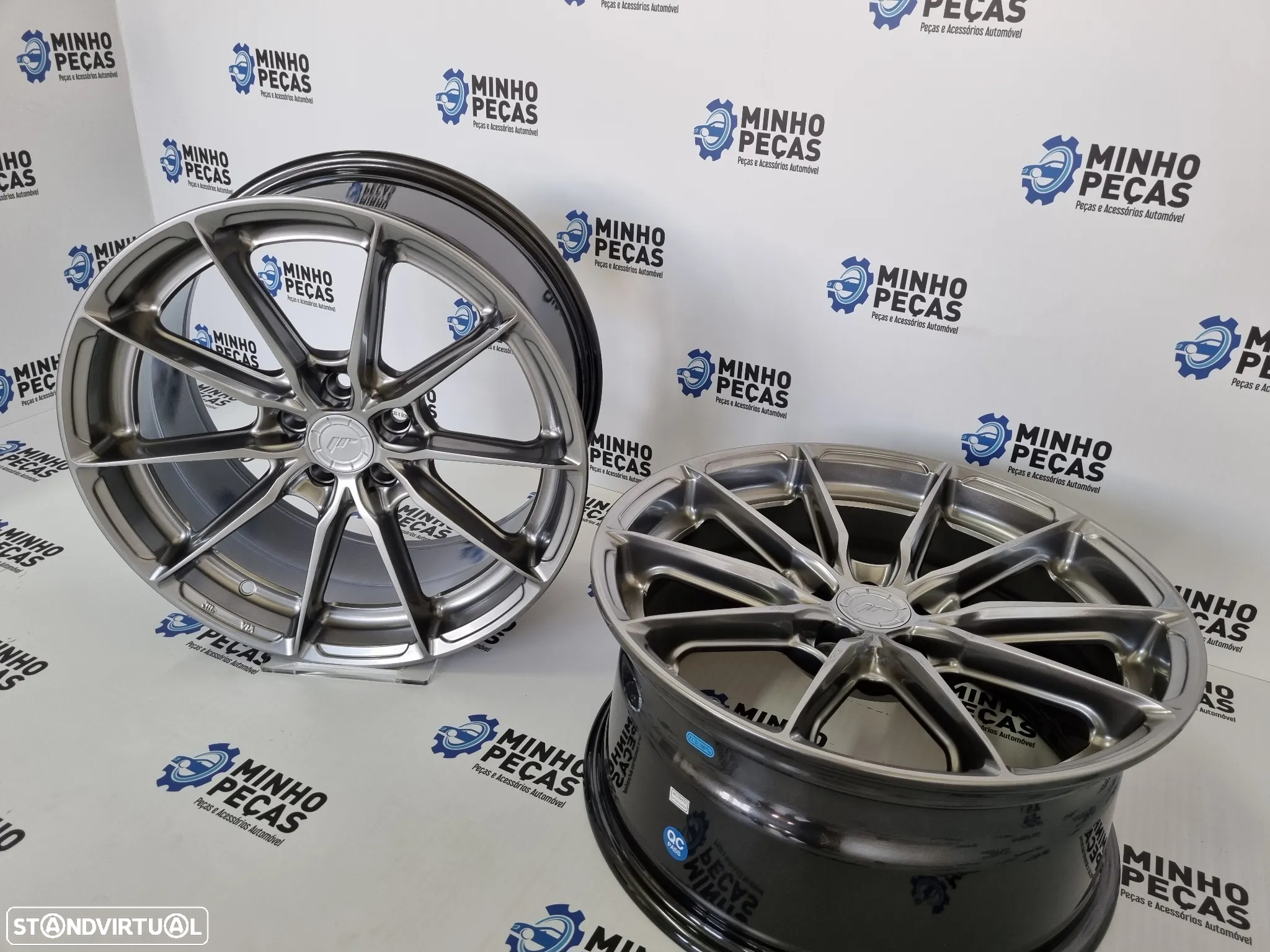 Jantes Japan Racing (JR37) em 18 (5x120) Hyper Black - 6