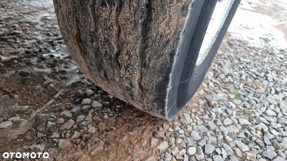 Saxas 15.500zł netto PRZYCZEPA 7,05m DMC 12.000KG KONTENER PODUSZKA ST.BDB MOŻLIWOŚĆ TRANSPORTU - 14