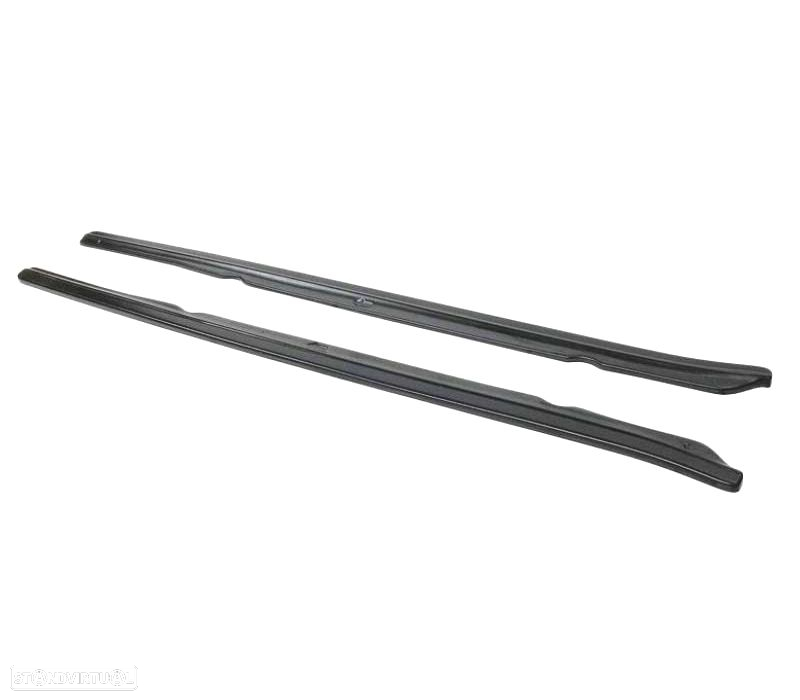 EXTENSÕES DE EMBALADEIRAS LATERAIS BMW E63 E64 03-10 PRETO - 2