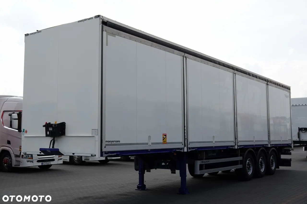 LeciTrailer KONTENER / KOFFER / OTWIERANE BOKI / MOCNA PODŁOGA SZYNA DESKA - 3